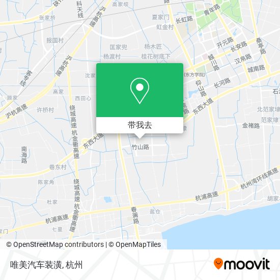 唯美汽车装潢地图