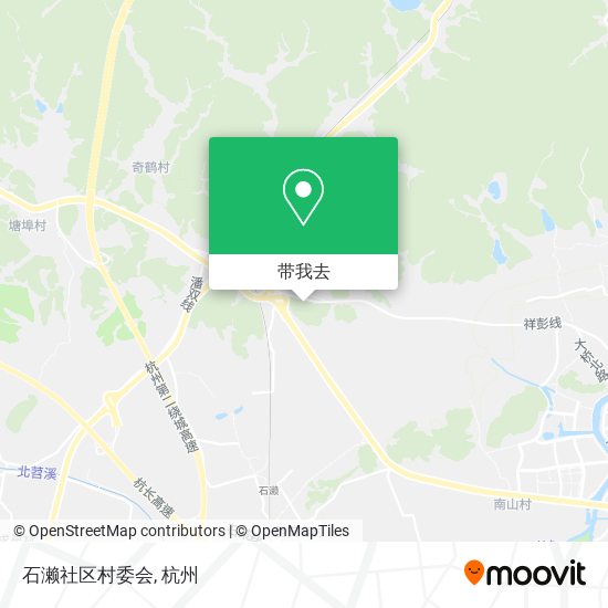 石濑社区村委会地图