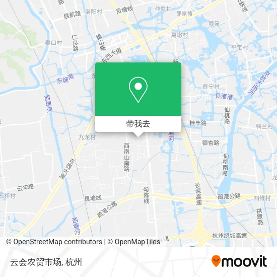 云会农贸市场地图