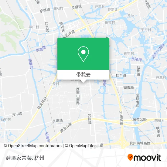 建鹏家常菜地图