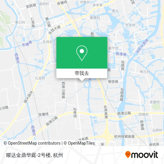 耀达金鼎华庭-2号楼地图