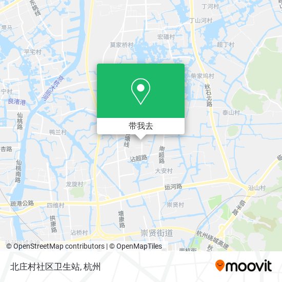 北庄村社区卫生站地图