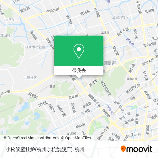 小松鼠壁挂炉(杭州余杭旗舰店)地图