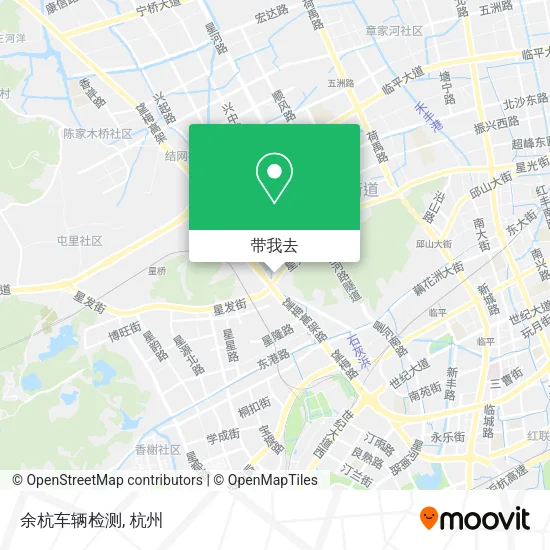 余杭车辆检测地图