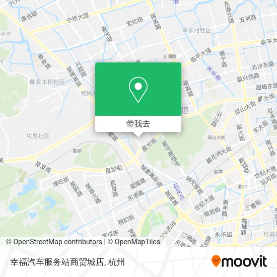 幸福汽车服务站商贸城店地图