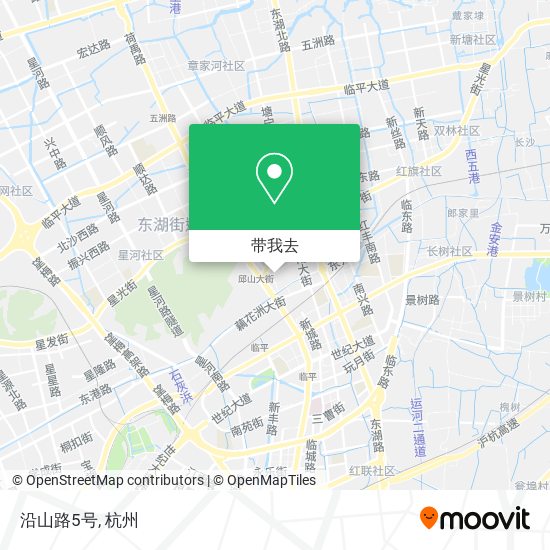 沿山路5号地图