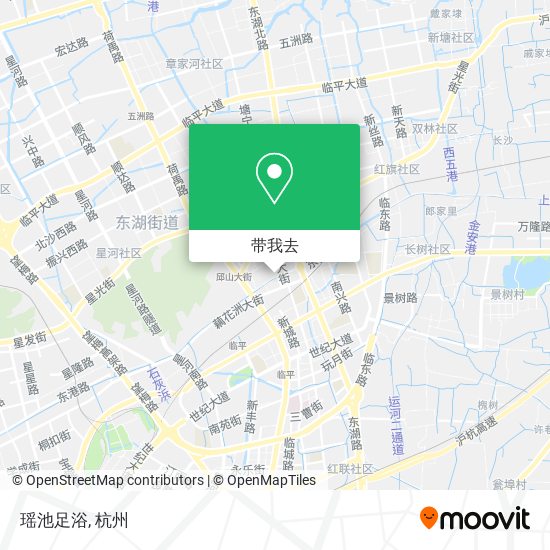瑶池足浴地图