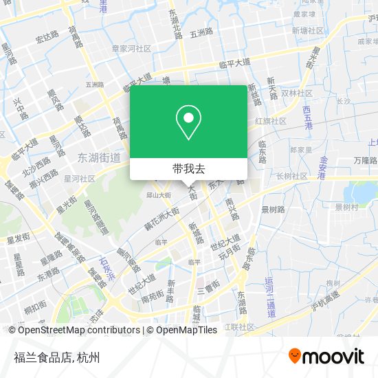 福兰食品店地图