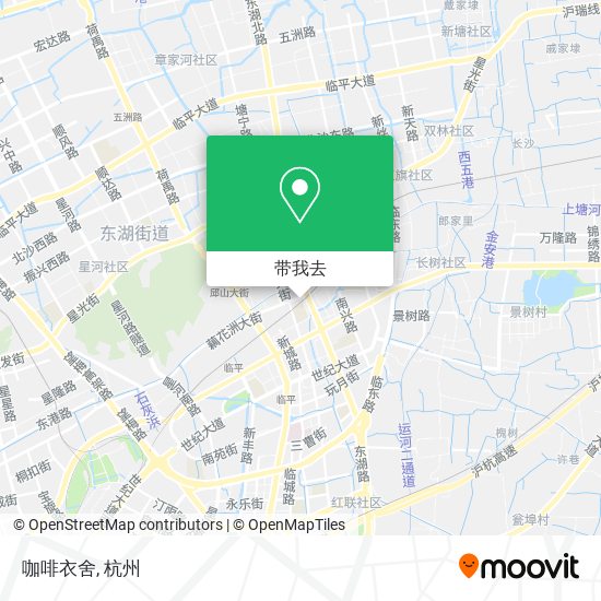 咖啡衣舍地图