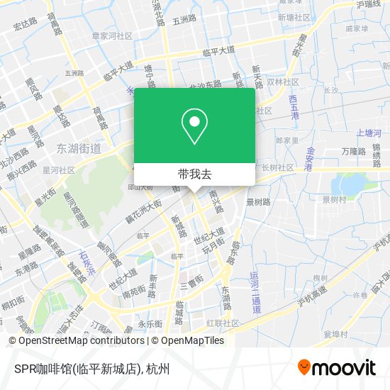 SPR咖啡馆(临平新城店)地图