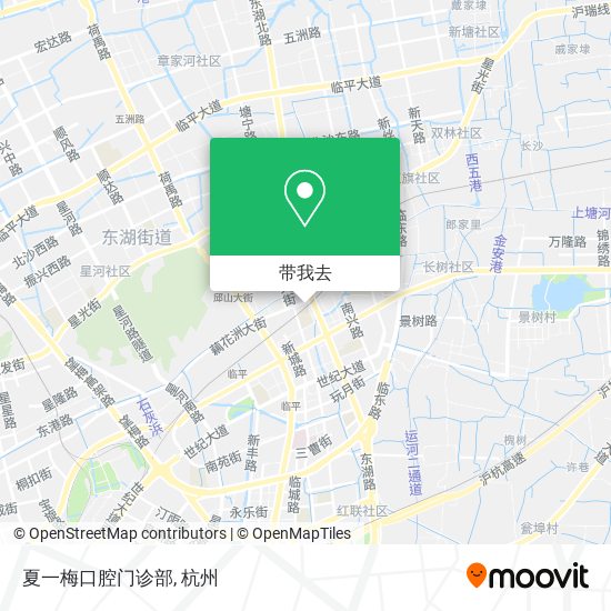 夏一梅口腔门诊部地图