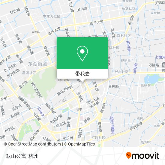 瓶山公寓地图