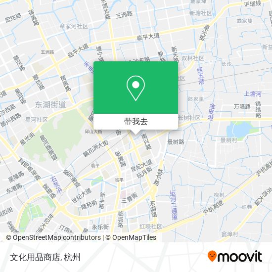 文化用品商店地图