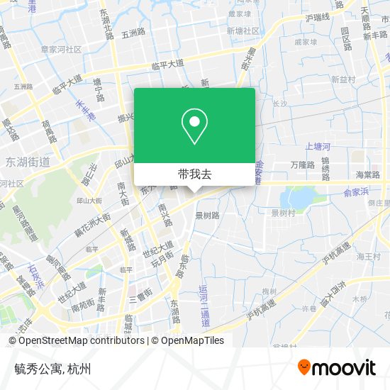 毓秀公寓地图
