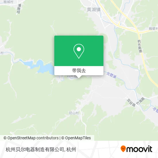 杭州贝尔电器制造有限公司地图