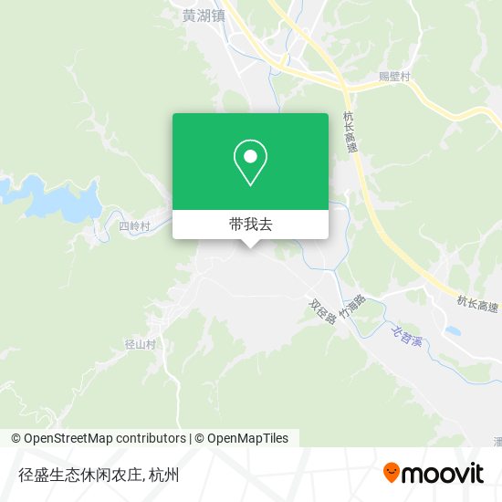 径盛生态休闲农庄地图