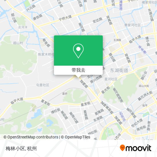 梅林小区地图