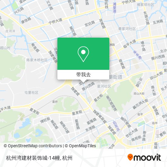 杭州湾建材装饰城-14幢地图