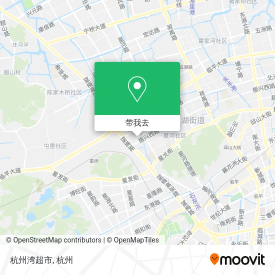 杭州湾超市地图