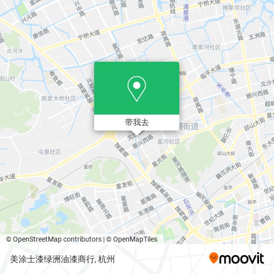 美涂士漆绿洲油漆商行地图