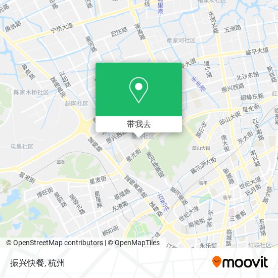 振兴快餐地图