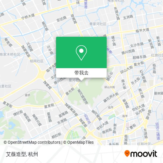 艾薇造型地图