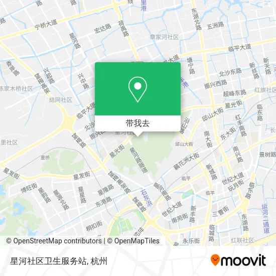 星河社区卫生服务站地图