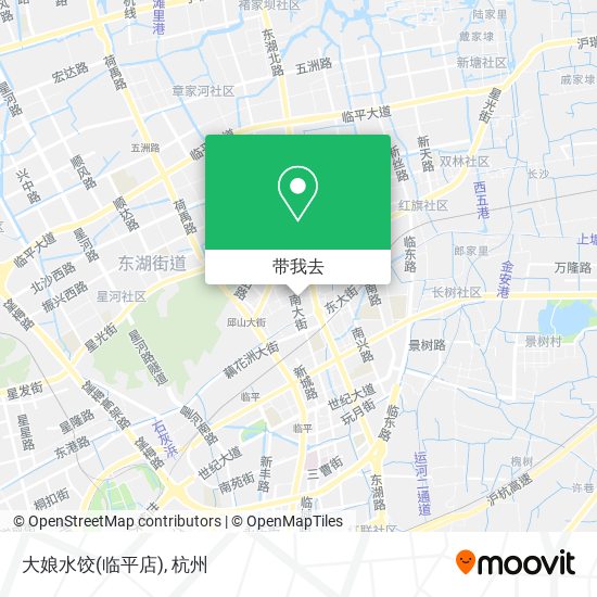 大娘水饺(临平店)地图