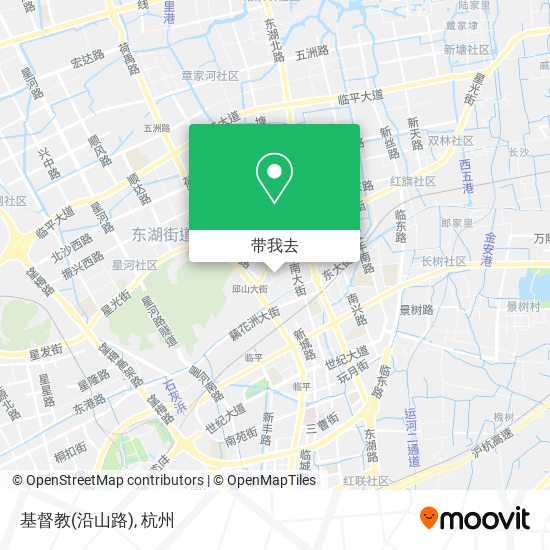 基督教(沿山路)地图