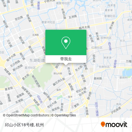 邱山小区18号楼地图