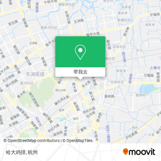 哈大鸡排地图