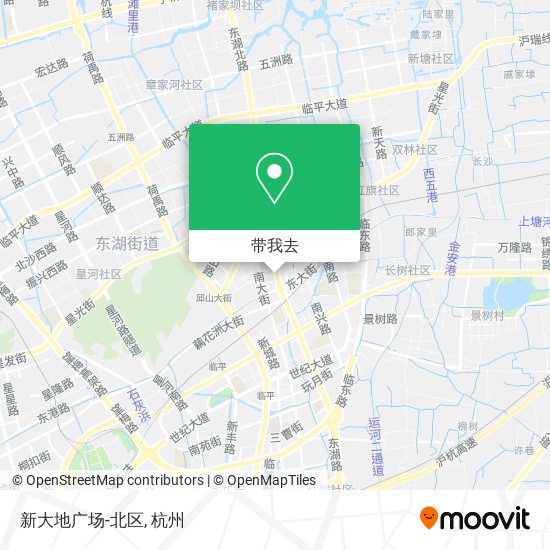 新大地广场-北区地图