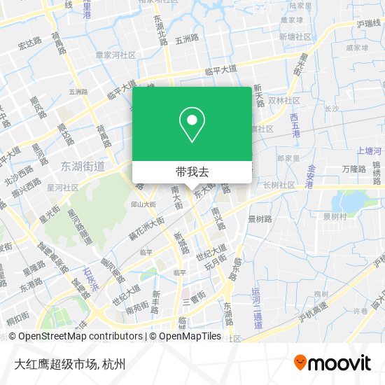 大红鹰超级市场地图