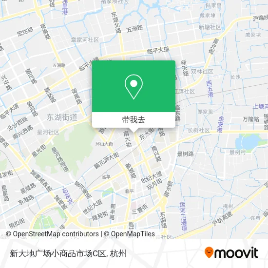 新大地广场小商品市场C区地图