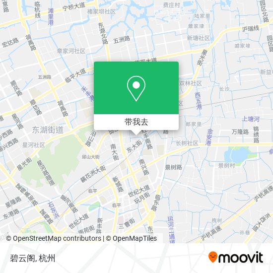 碧云阁地图