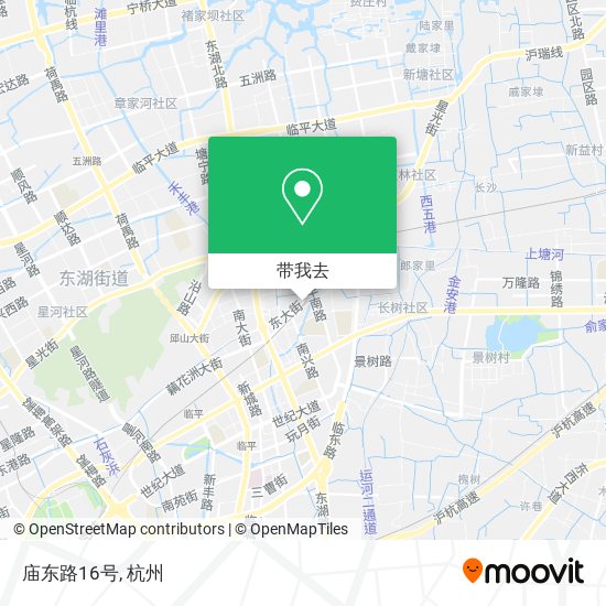 庙东路16号地图
