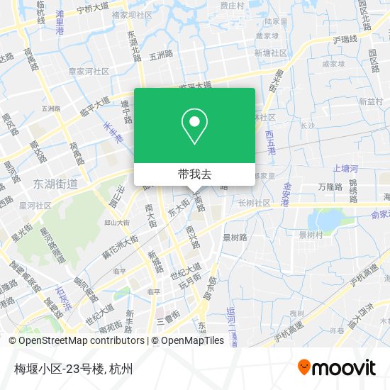 梅堰小区-23号楼地图