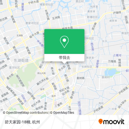 碧天家园-18幢地图