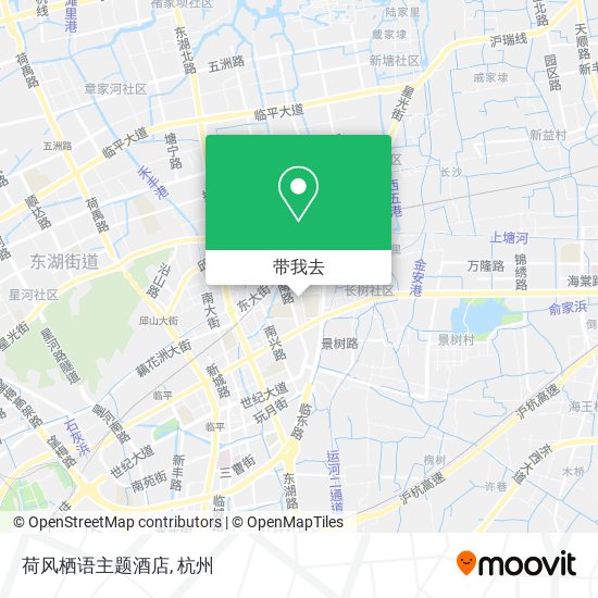 荷风栖语主题酒店地图