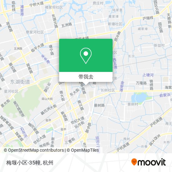 梅堰小区-35幢地图