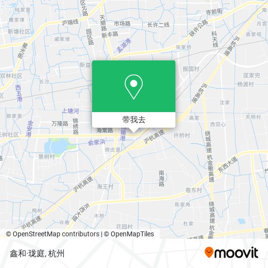 鑫和·珑庭地图