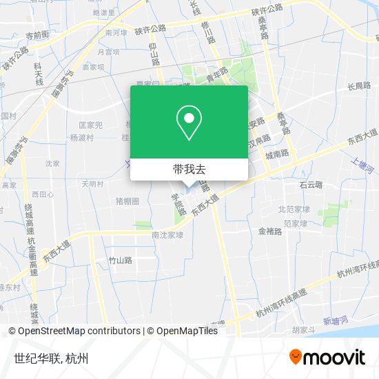 世纪华联地图