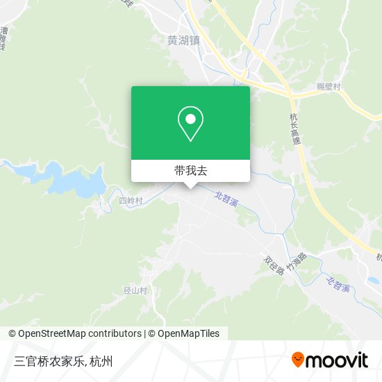 三官桥农家乐地图