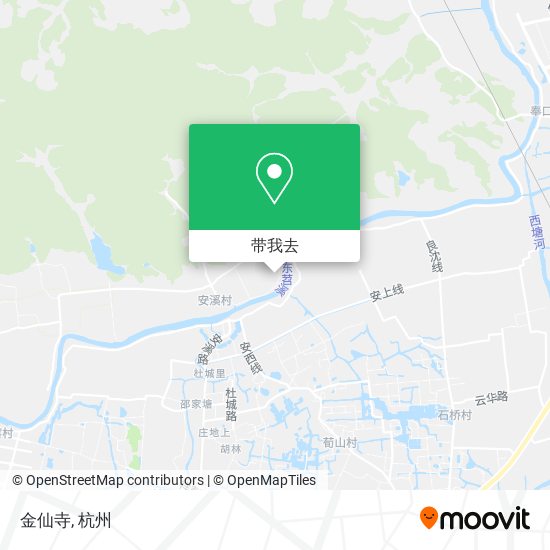 金仙寺地图