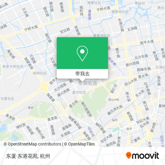 东厦·东港花苑地图