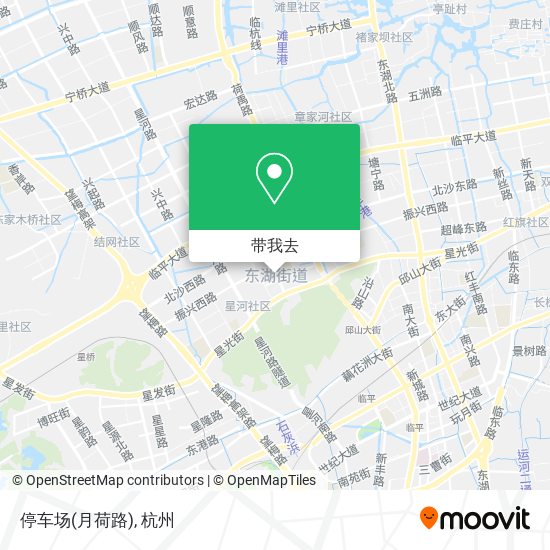 停车场(月荷路)地图
