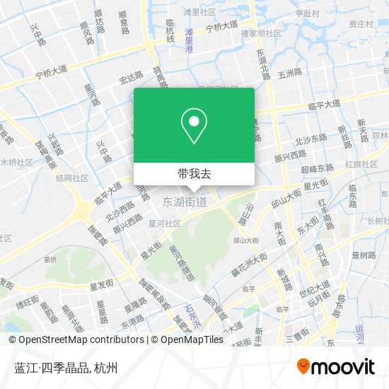 蓝江·四季晶品地图