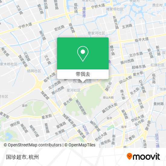 国珍超市地图