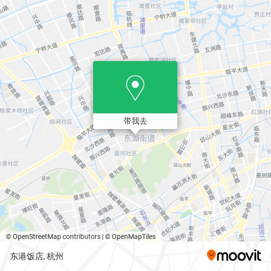 东港饭店地图