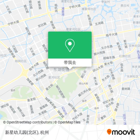 新星幼儿园(北区)地图